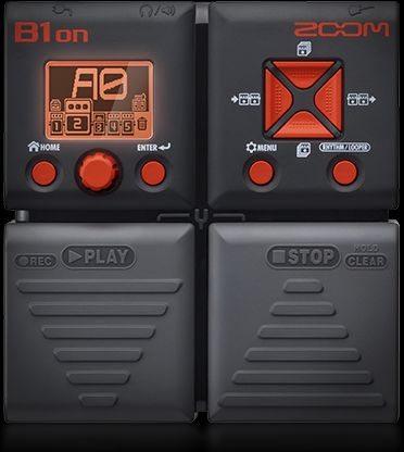 ZOOM - B1ON - BASS MULTI-EFFECTS PEDAL