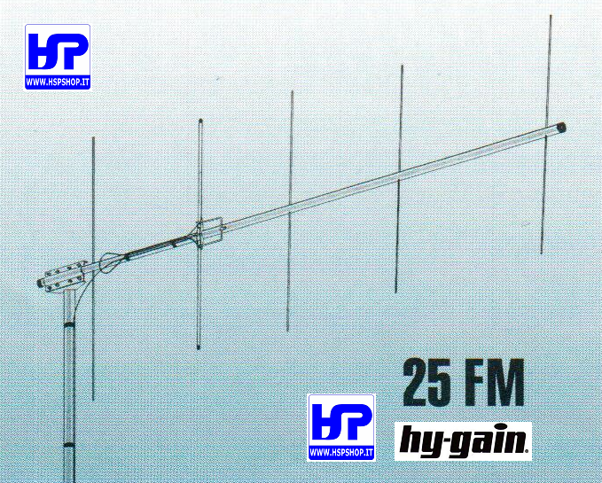 HY-GAIN - 25FM - 5 ELEMENTI YAGI VHF 144 MHz