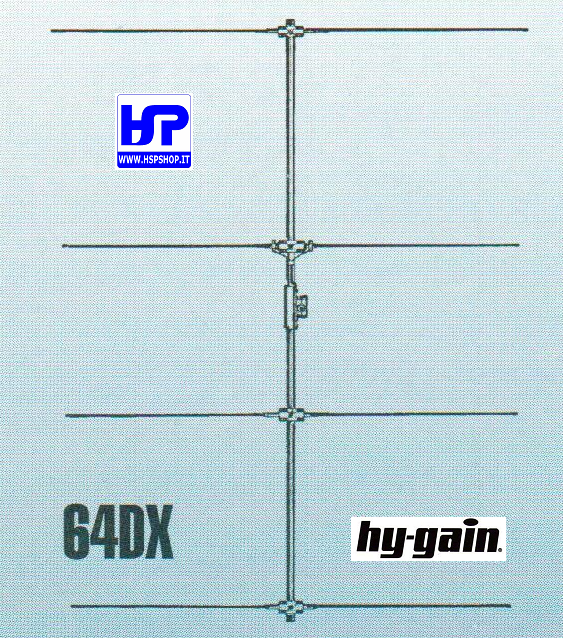 HY-GAIN - VB-64DX - YAGI 4 ELEMENTI 6 METRI
