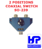 PROXEL - CO-201 - 2 POS. COAX SWITCH SO-239