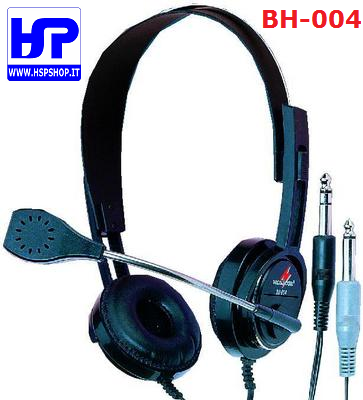 BH-004 - HEADPHONES WITH DYNAMIC MICROPHONE