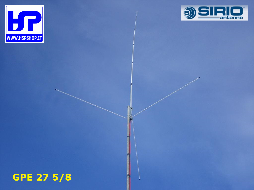 SIRIO - GPE 5/8 - BASE TUNABLE 26.4-29 MHz