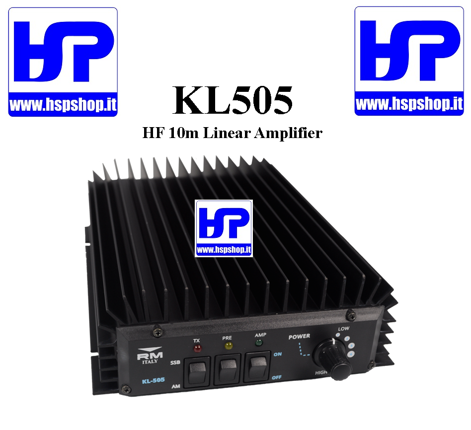 RM ITALY - KL505 - HF WIDE BAND AMPLIFIER