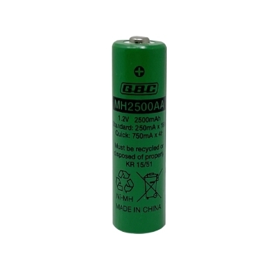 GBC -  AA RECHARGEABLE BATTERY 2500 mA