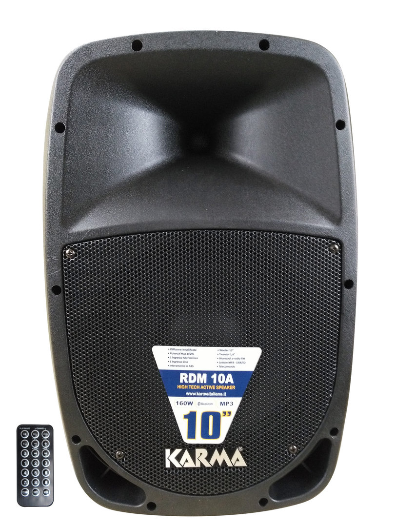 RDM 10A - KARMA -Active Speaker 160W, USB, BT