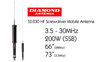 DIAMOND - SD-330 - Veicolare HF automatica