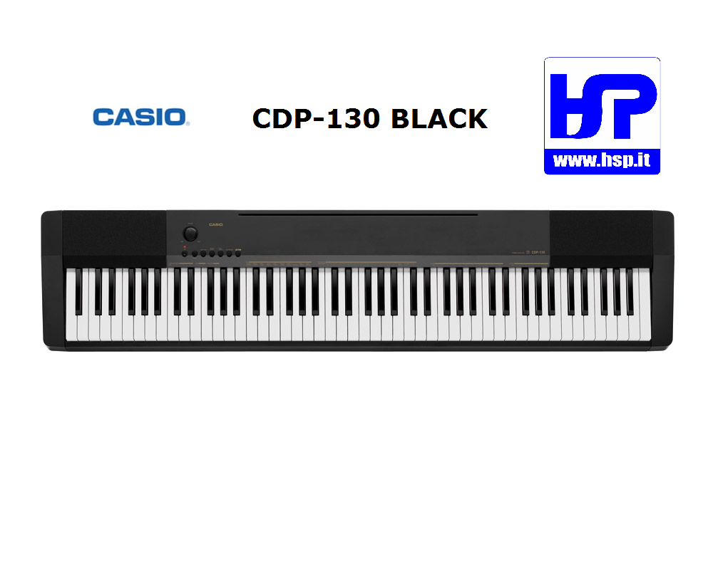 CASIO - CDP-130BK - 88 KEYS DIGITAL PIANO