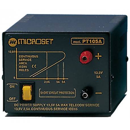 MICROSET - PT105A - LINEAR POWER SUPPLY 5A