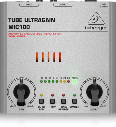 BEHRINGER - MIC100 - PREAMPLIFICATORE MIC.