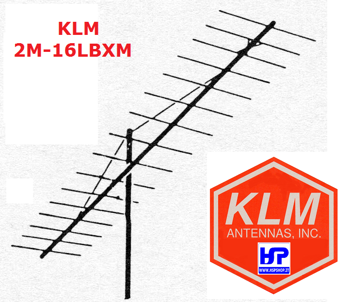 KLM - 2M-16LBXM - 16 ELEMENTI 2 METRI