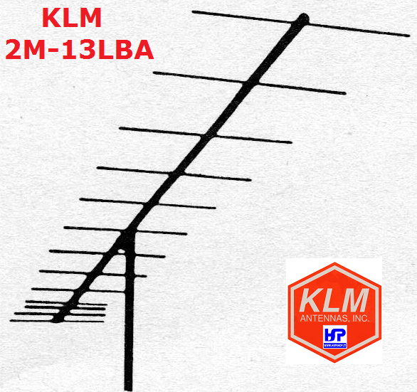 KLM - 2M-13LBA - 13 ELEMENTS 2 METERS 144 MHz