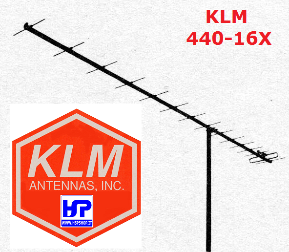 KLM - 440-16X - 16 ELEMENTS 420-450 MHz