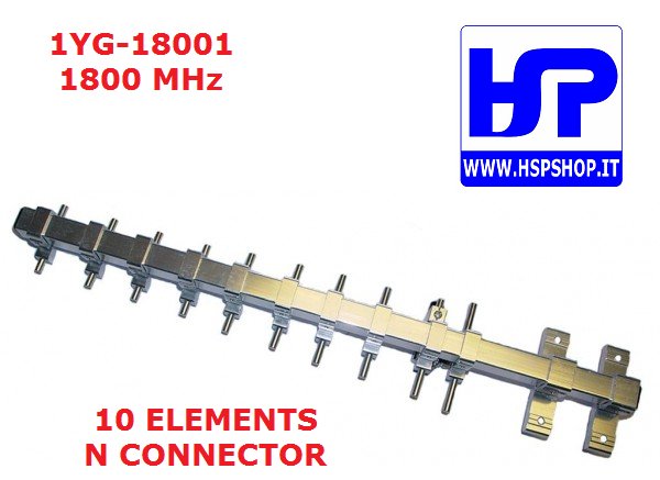 1YG-18001 - ANTENNA YAGI 10 ELEMENTI 1800 MHz