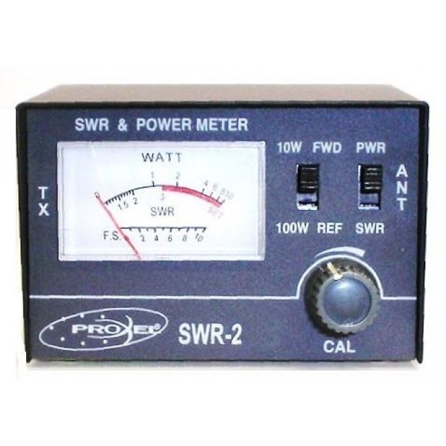 SWR-2 - SWR/WATTMETER 26-30 MHz 10/100 W