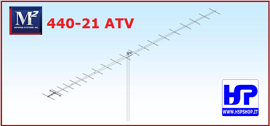 M2 - 440-21-ATV - 21 ELEMENTS 440 MHz ATV