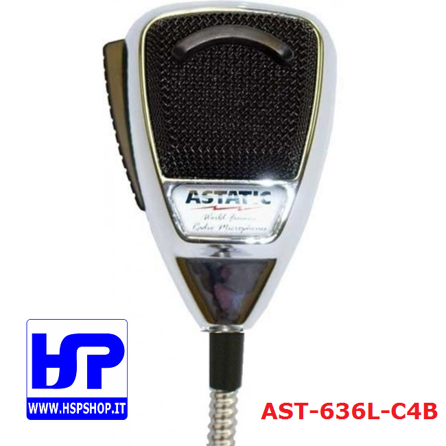 ASTATIC - AST-636L-C4B - HAND MICROPHONE