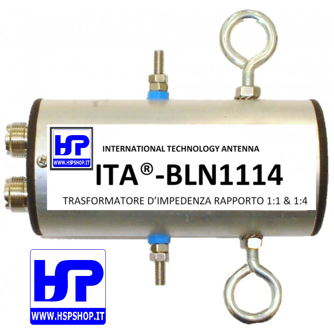 ITA-BLN1114 - BALUN 1:1 + 4:1 - for HF
