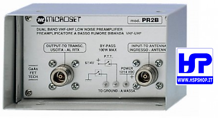 MICROSET - PR2B - PREAMPLIFICATORE VHF/UHF