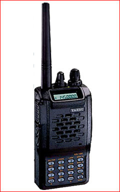 YAESU - VX-150 - VHF HANDHELD WITH KEYBOARD