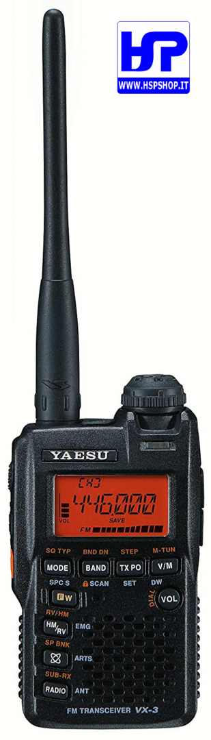 YAESU - VX-3E - VHF/UHF HANDHELD RADIO