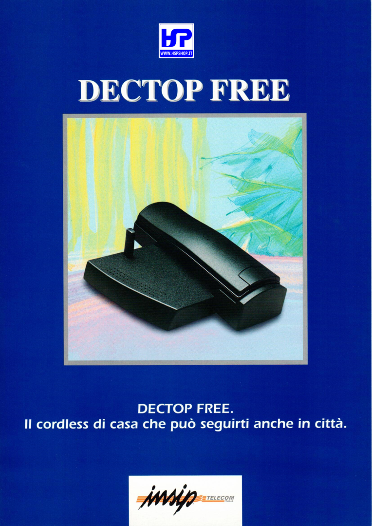 TELECOM - DECTOP FREE - CORDLESS PHONE