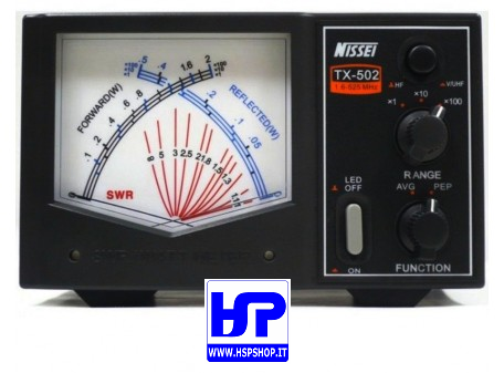 NISSEI - TX-502 - SWR/WATTMETER 1.6-525 MHz