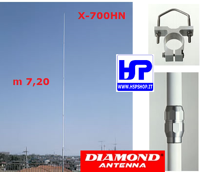 DIAMOND - X700HN - BASE ANTENNA VHF/UHF