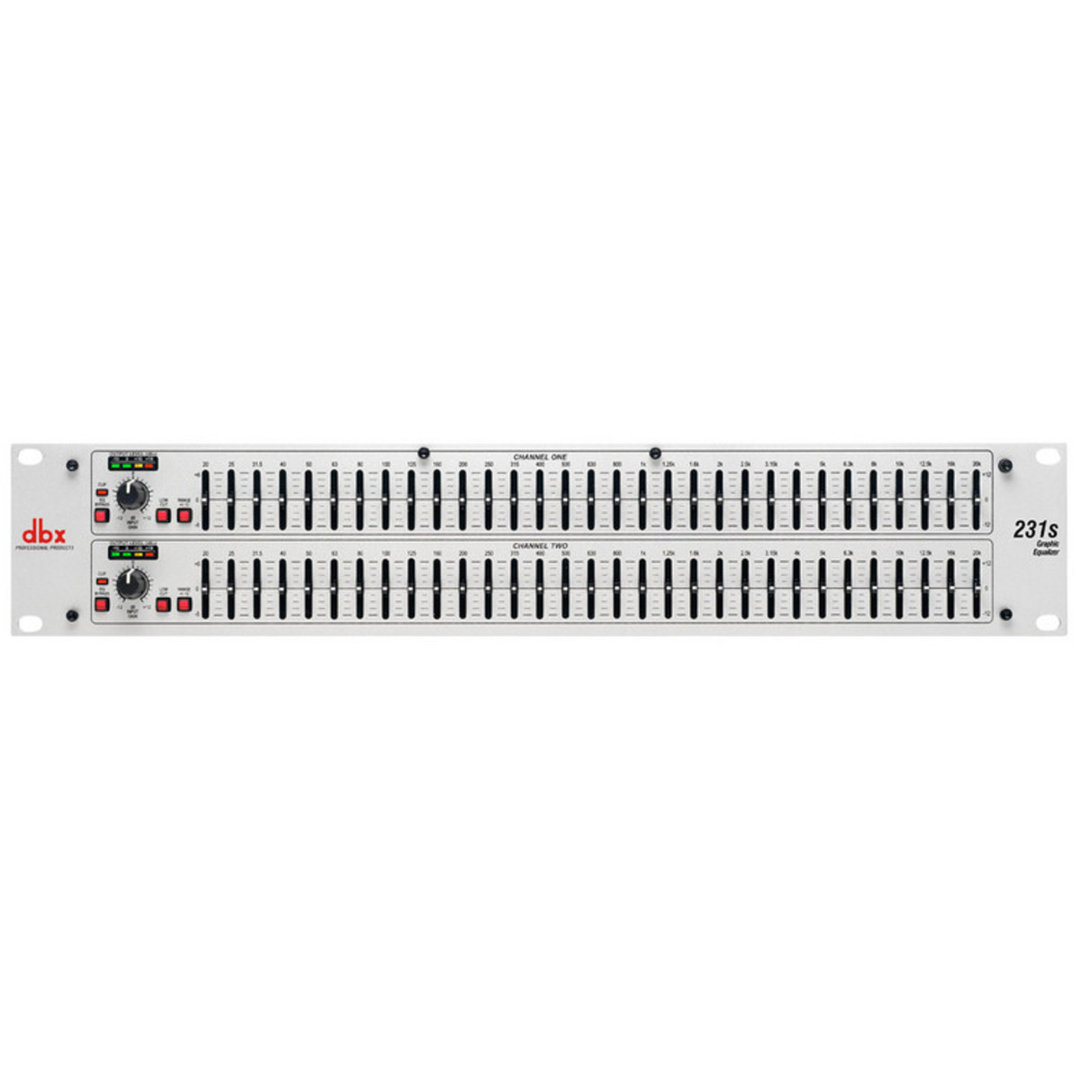 DBX - 231S - DUAL 31-BAND GRAPHIC EQUALIZER