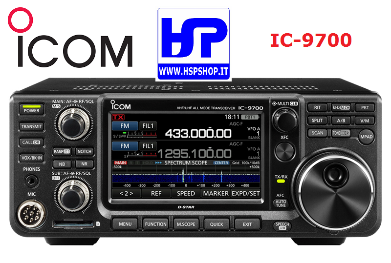 ICOM - IC-9700 - VHF/UHF/SHF TRANSCEIVER