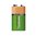 RECHARGEABLE BATTERY NI-MH 9V DURACELL