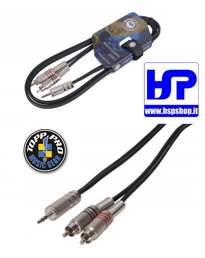 TP - ACY01LU015 - 3,5 mm / 2x RCA audio cable