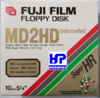 FUJI - MD2HD - 5.25" FLOPPY DISK - BOX DI 10