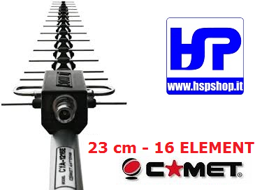 COMET - CYA-1216E - 16 ELEMENT 23 cm YAGI
