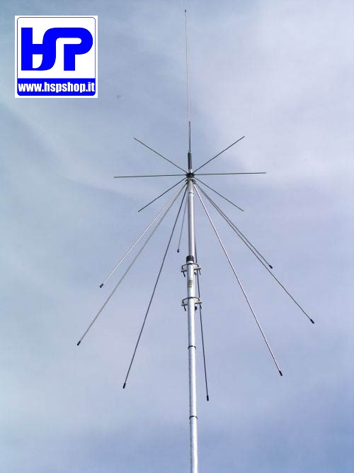 FALKOS - D-130 - DISCONE ANTENNA 25-1300 MHz