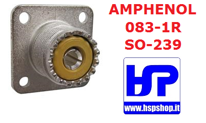 AMPHENOL - 083-1R - SO-239 DA PANNELLO