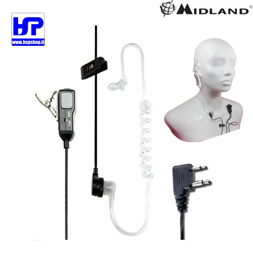 MIDLAND - MA31-L - EARPHONE WITH MIC