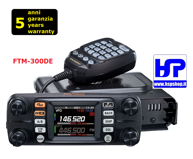 YAESU - FTM-300DE - RTX VHF/UHF C4FM / FM