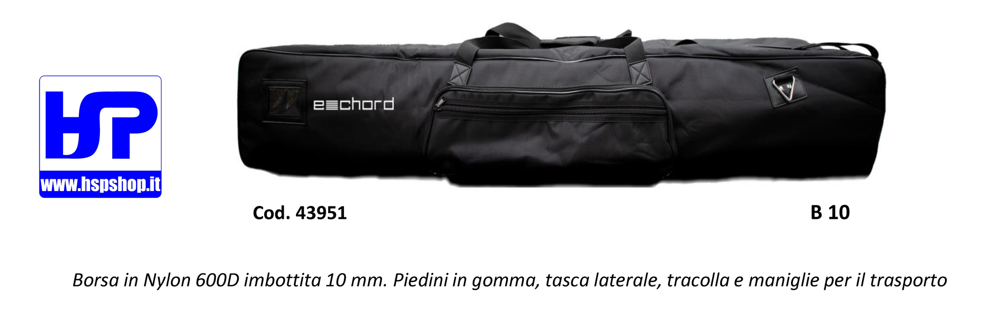 ECHORD - B10 - PADDED BAG FOR SP10