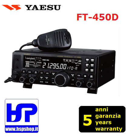 YAESU - FT-450D - TRANSCEIVER HF/50 MHz + ATU