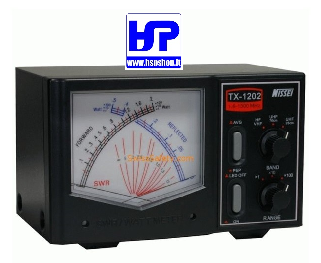 NISSEI - TX-1202 - SWR/WATTMETER 1.6-1300 MHz