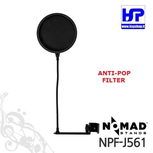 NOMAD - NPF-J561 - GOOSENECK ANTI POP FILTER