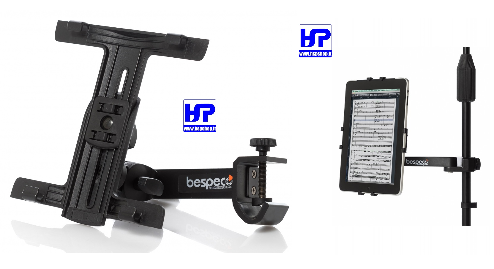 BESPECO - TAB130 - TABLET HOLDER FOR STANDS