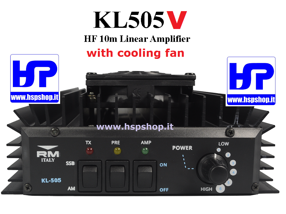RM ITALY KL505V - AMPLIFICATORE HF WIDE BAND