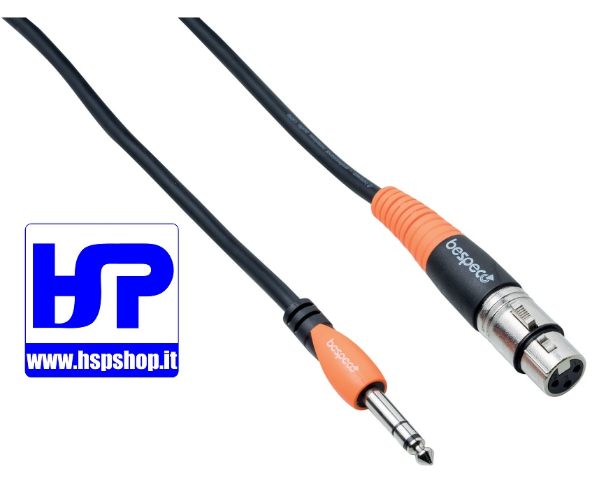 SLSF600 - JACK 6.3 STEREO /XLR-F 6m MIC CABLE