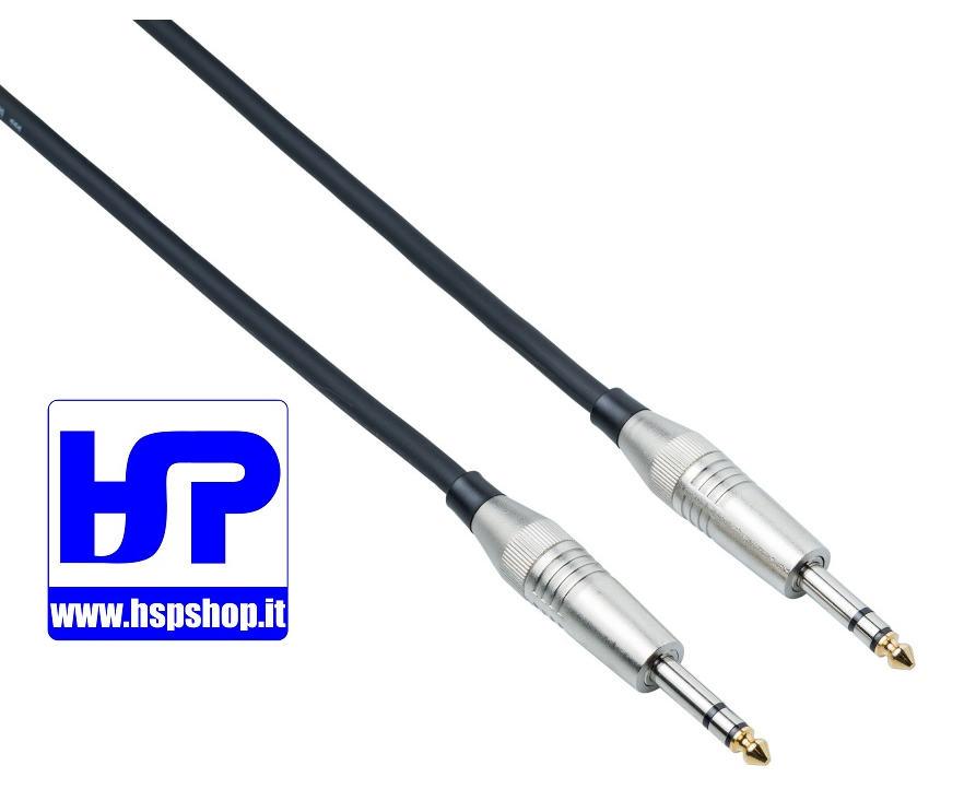 XCS100 - JACK/JACK 6,3mm STEREO EASY CABLE