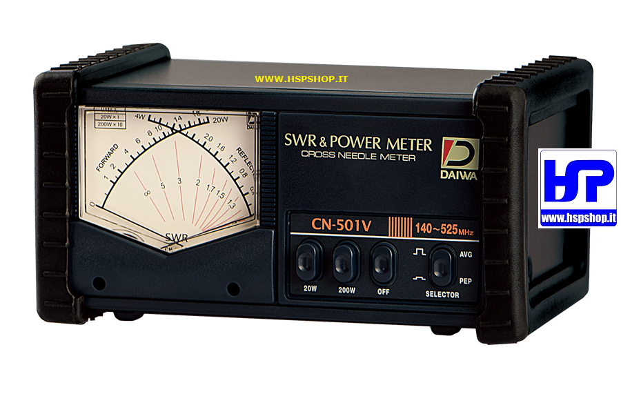 DAIWA - CN-501VN - 140-525 MHz SWR/ WATTMETER