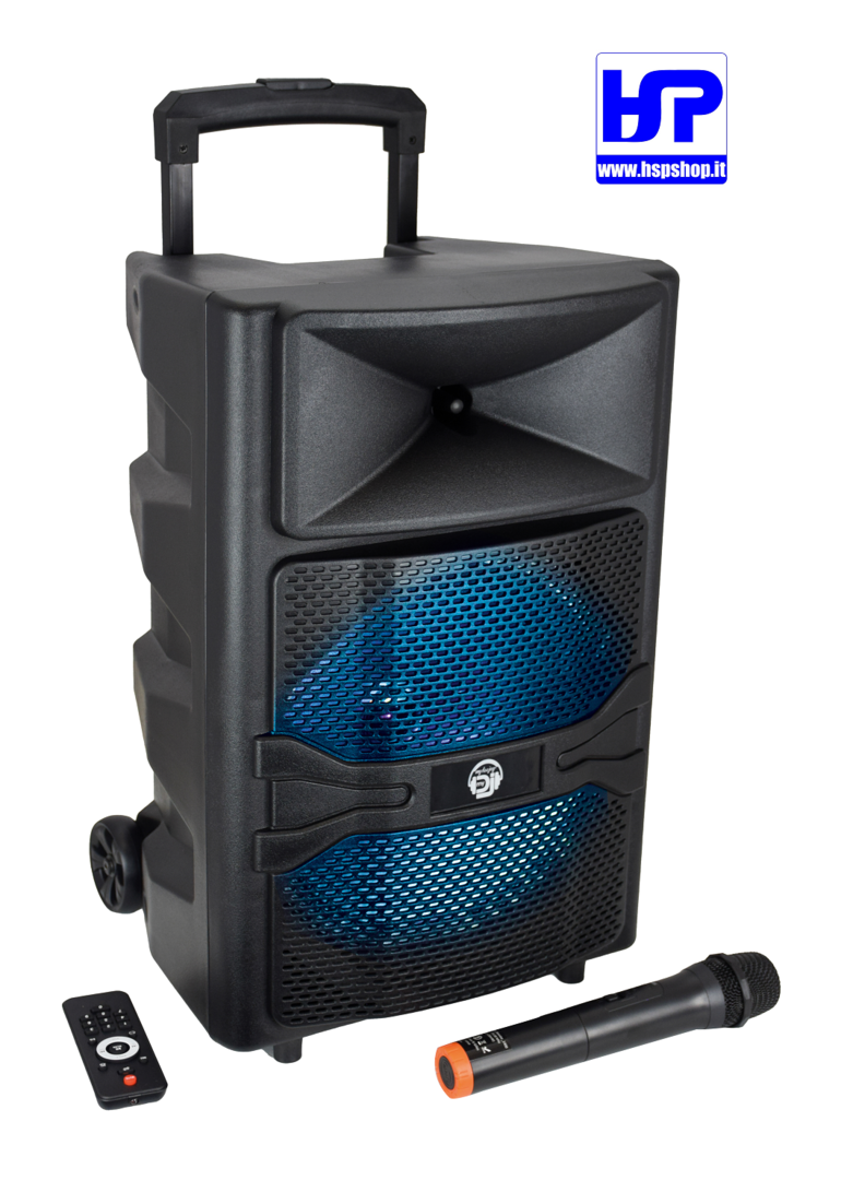 CREED 12 - ACTIVE SPEAKER 600W PMPO +WIR.MIC.