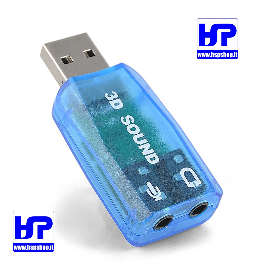 CA 8211USB - USB HEADPHONES AND MIC. ADAPTER