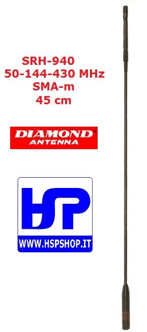 DIAMOND - SRH-940 - 50-144-430 MHz - SMA-M