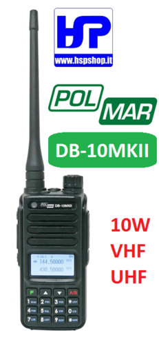 POLMAR - DB-10MKII -RICETRASMETTITORE VHF/UHF